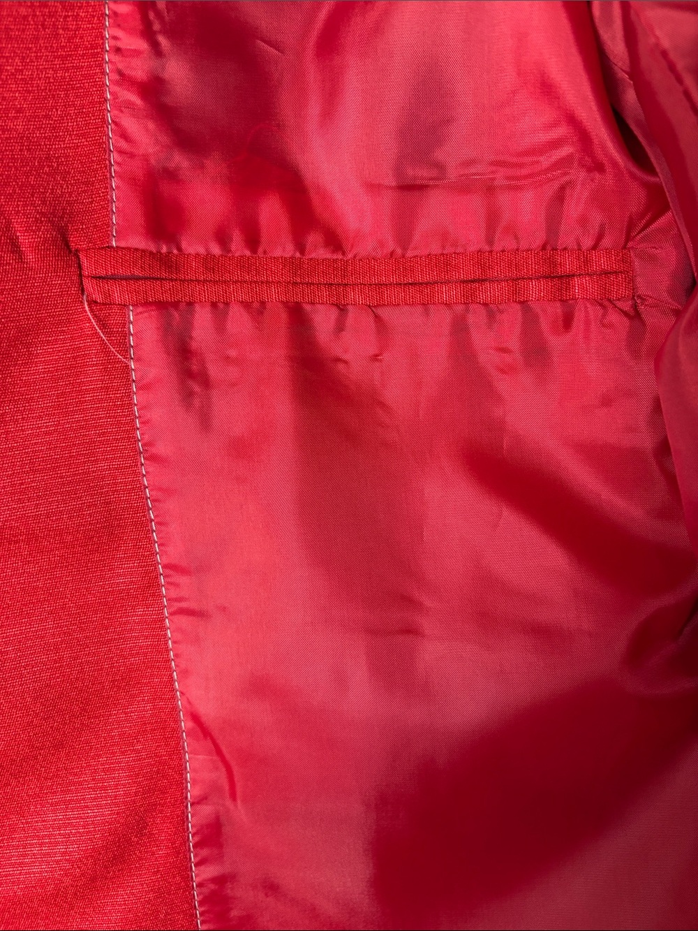 Kids Red Blazer - Tailored Single-Breasted Jacket - Picture 8 of 10